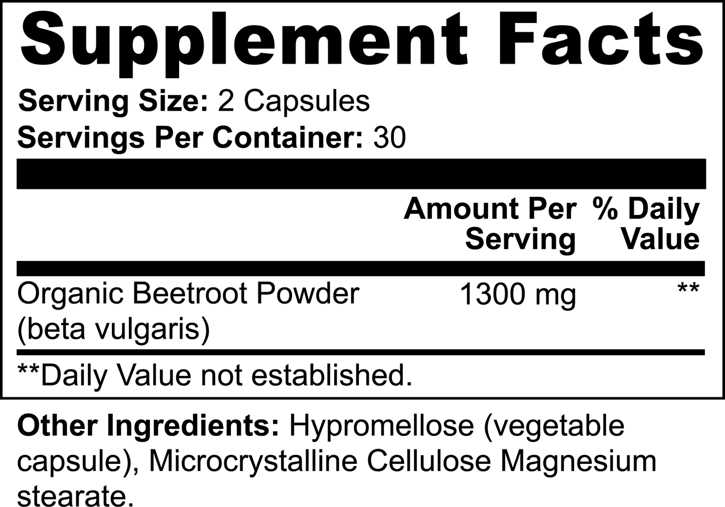 Supplément de betterave 